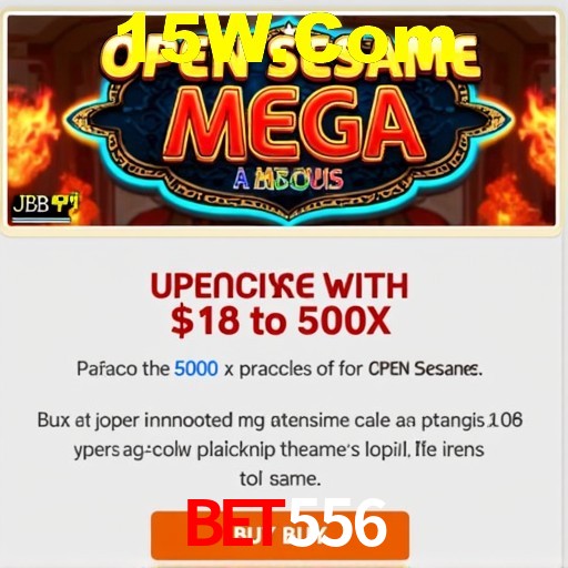 Interface do App Bet556